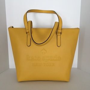 Kate Spade Daffodil Penny Leather Tote Bag